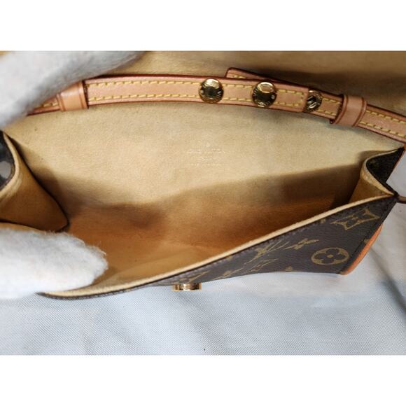 Louis Vuitton Monogram Twin Pochette PM Crossbody Bag Vintage Y2K - Picture 16 of 16